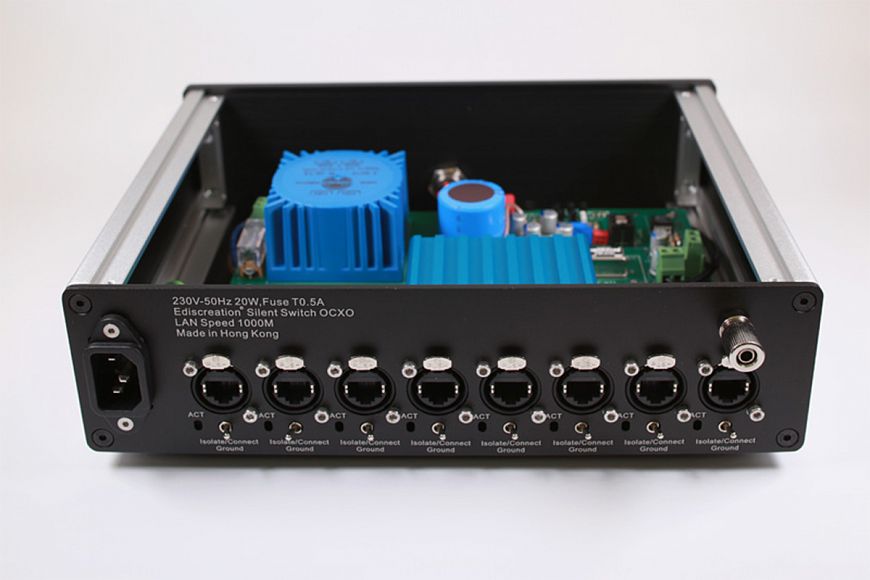 Ethernet-коммутатор N&E Audio Silent Switch OCXO 