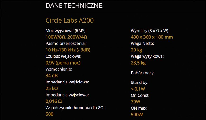 Гибридный интегральный усилитель Circle Labs A200