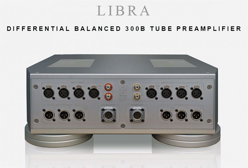 Ламповый предварительный усилитель Thrax Audio Libra 300B