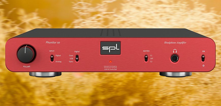 SPL Phonitor se — усилитель для наушников с опциональным модулем ЦАП