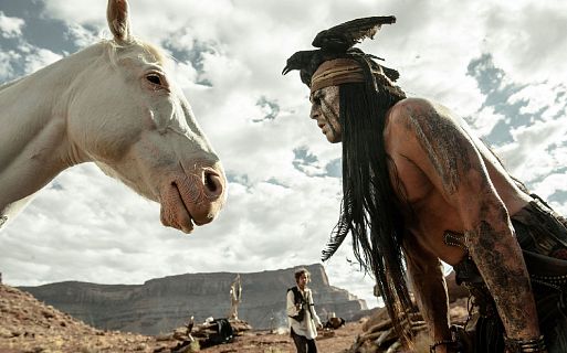 2. Одинокий рейнджер / The Lone Ranger (2013)