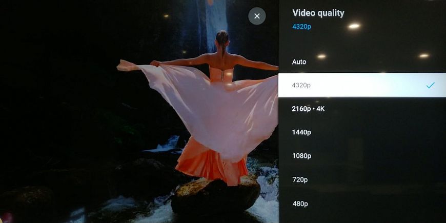 Android TV теперь поддерживает 8K-ролики с YouTube