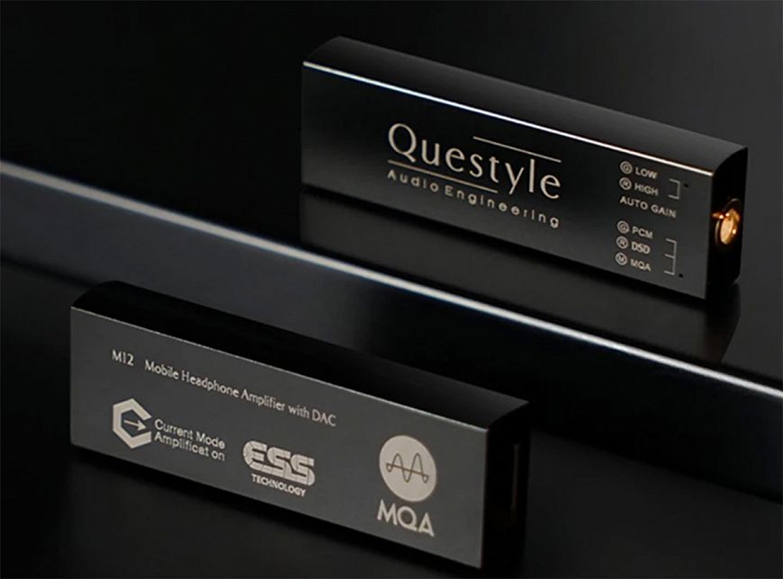 Questyle M12 — портативный ЦАП / усилитель для наушников с MQA