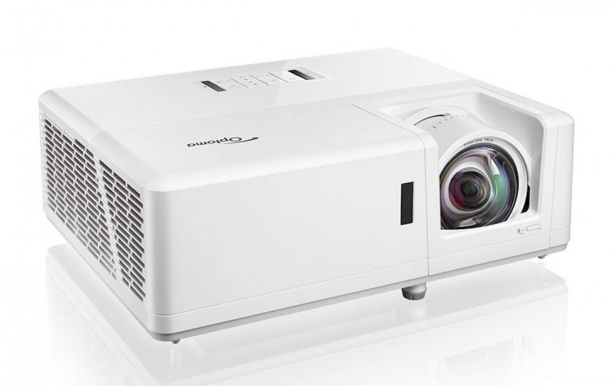 Optoma ZH406ST — компактный короткофокусный лазерный проектор