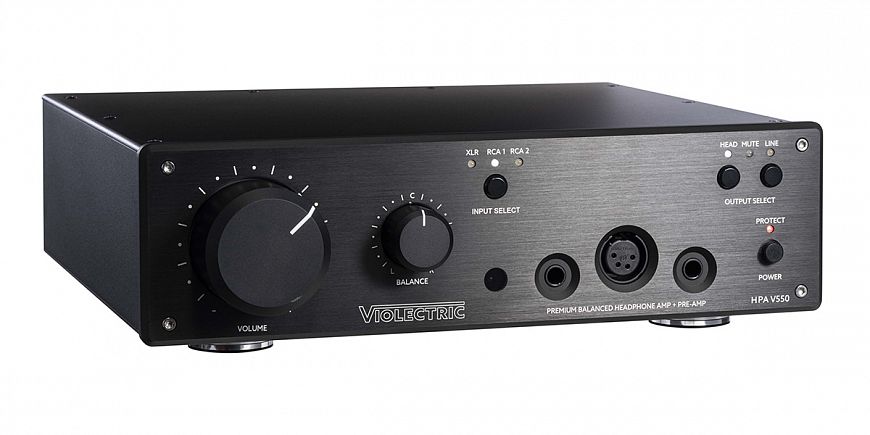 Violectric HPA V550 и HPA V550 PRO — усилители для наушников с профессиональными корнями