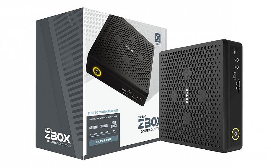 ZBOX QCM7T3000 — мощный малыш от ZOTAC