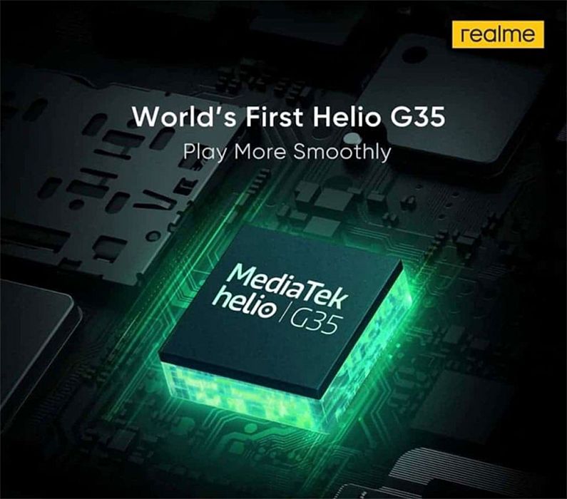 Realme C11 на платформе MediaTek Helio G35