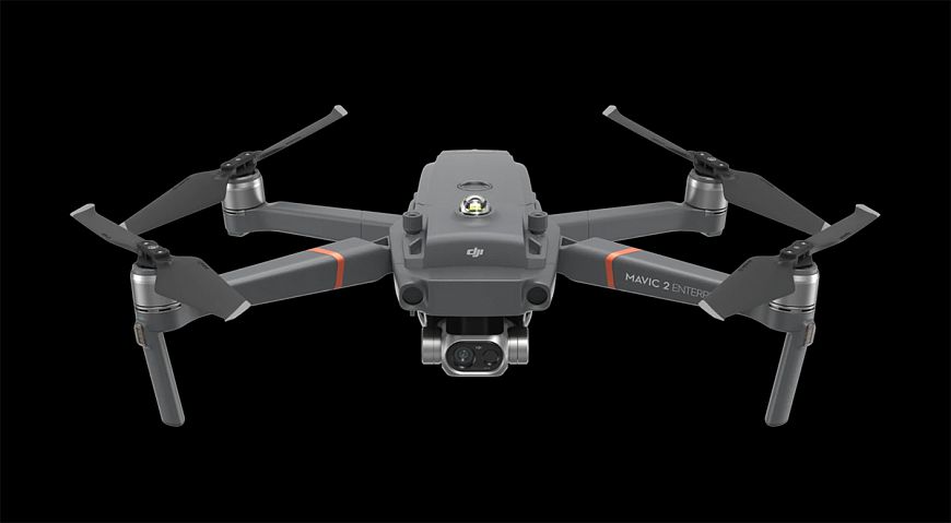 DJi Mavic 2 Enterprise Advanced — дрон с тепловизором и улучшенной системой позиционирования RTK