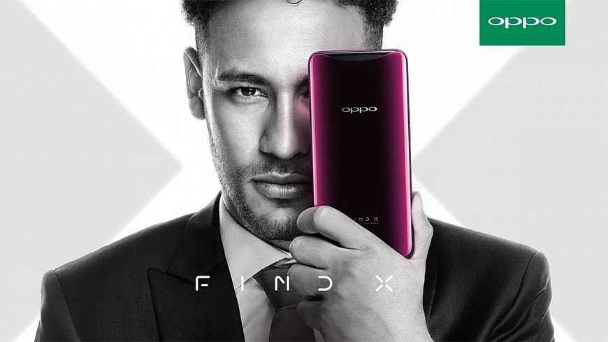 Амбассадор OPPO Find X, Неймар