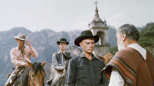 2. «Великолепная семерка» / The Magnificent Seven (1960) – 67 миллионов зрителей